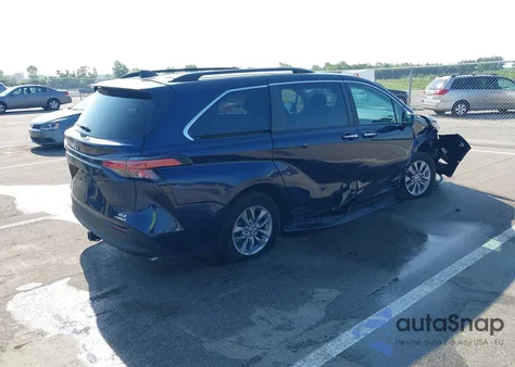 2021 Toyota Sienna Xle из США, поврежденный, VIN 5TDJSKFC8MS003825